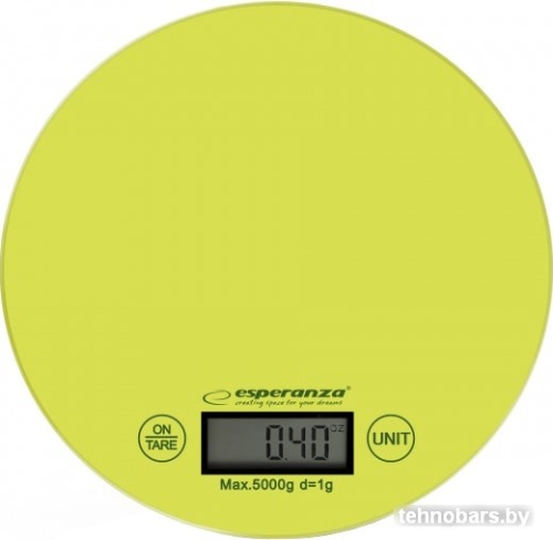 Кухонные весы Esperanza Mango EKS003 (зеленый) фото 3