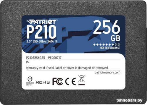 SSD Patriot P210 256GB P210S256G25 фото 3