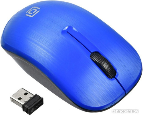 Мышь Oklick 525MW (синий) фото 5