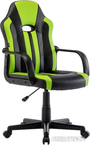 Кресло Brabix GM-202 (черный/зеленый) фото 3