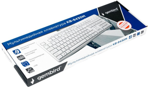 Клавиатура Gembird KB-8430M фото 6