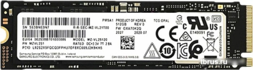 SSD Samsung PM9A1 256GB MZVL2256HCHQ-00B00 фото 3
