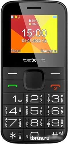 Мобильный телефон TeXet TM-B201 (черный) фото 4