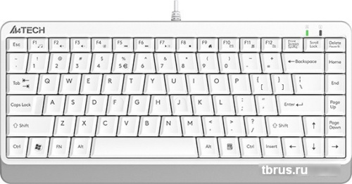 Клавиатура A4Tech Fstyler FKS11 (белый/серый) фото 3