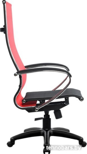 Кресло Metta SK-1-BK Комплект 7, Pl тр/сечен (пластиковые ролики, красный) фото 5