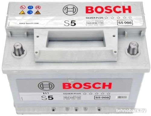Автомобильный аккумулятор Bosch S5 008 (577400078) 77 А/ч фото 4