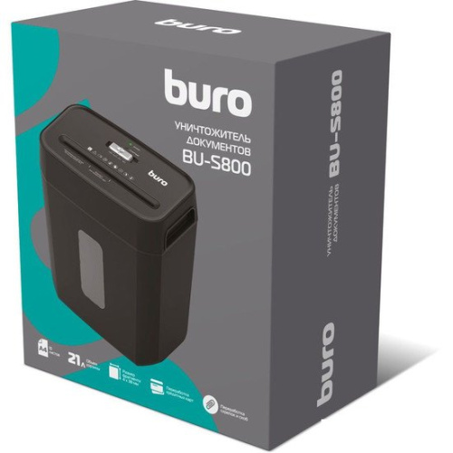 Шредер Buro BU-S800 фото 4