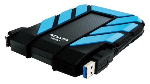 Внешний жесткий диск A-Data DashDrive Durable HD710 2TB Blue (AHD710-2TU3-CBL) фото 3
