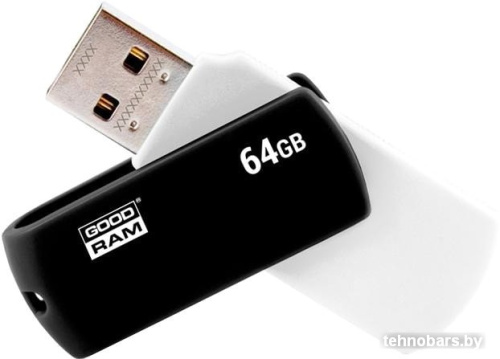 USB Flash GOODRAM UCO2 64GB (черный/белый) фото 4