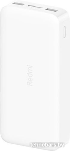 Портативное зарядное устройство Xiaomi Redmi Power Bank 20000mAh (белый) фото 3