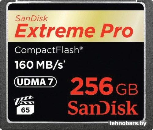 Карта памяти SanDisk Extreme Pro CompactFlash 256GB [SDCFXPS-256G-X46] фото 3