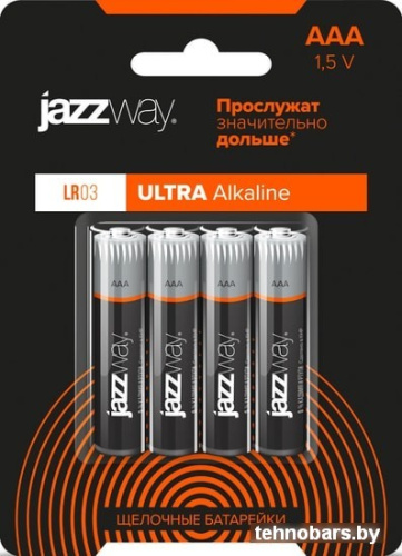 Батарейка JAZZway Ultra Alkaline AAA 4 шт. LR03UP-4B фото 3