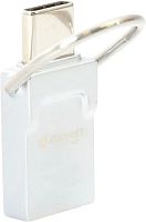 USB Flash Platinet miniDEPOc + Type-C Adapter 16GB (серебристый)