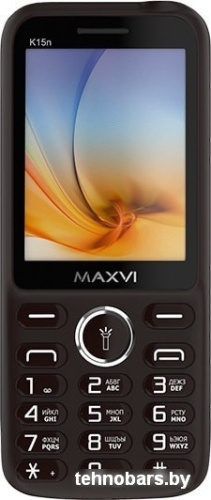 Мобильный телефон Maxvi K15n (коричневый) фото 5