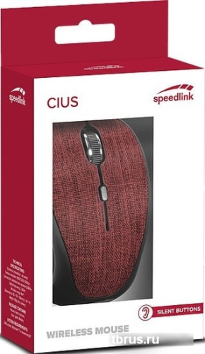 Мышь SPEEDLINK Cius (красный) фото 6