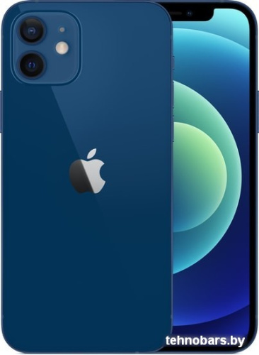 Смартфон Apple iPhone 12 Dual SIM 128GB (синий) фото 3