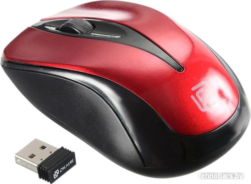 Мышь Oklick 675MW (красный) фото 5
