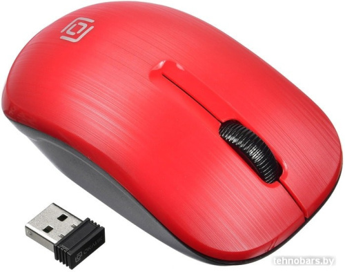 Мышь Oklick 525MW (красный) фото 5