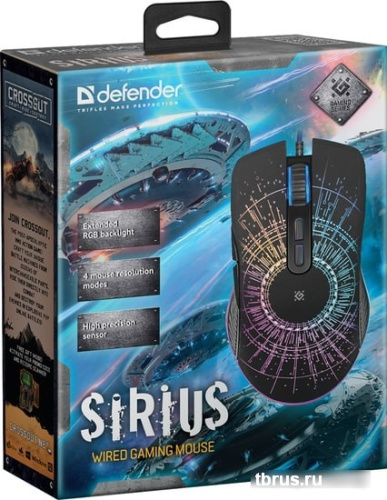 Игровая мышь Defender Sirius GM-660L фото 6