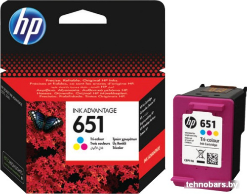 Картридж HP 651 Tri-color [C2P11AE] фото 3