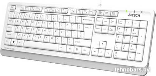 Клавиатура A4Tech Fstyler FKS10 (белый/серый) фото 5
