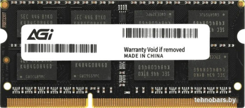 Оперативная память AGI SD128 4ГБ DDR3 SODIMM 1600 МГц AGI160004SD128 фото 3