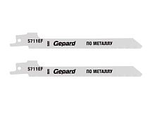 Пилка для сабельной пилы по металлу S 711EF (2шт.) GEPARD (GP0614-23) GP0614-23