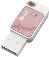 USB Flash Netac UA31 USB 3.2 64GB (розовый)
