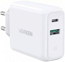 Сетевое зарядное Ugreen CD170 60468 (белый)