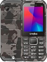 Мобильный телефон Strike P20 (серый камуфляж)