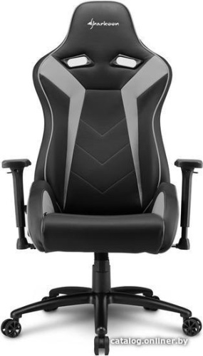 Кресло Sharkoon Elbrus 3 (черный/серый) фото 6