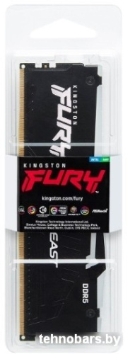 Оперативная память Kingston FURY Beast RGB 16ГБ DDR5 4800 МГц KF548C38BBA-16 фото 5