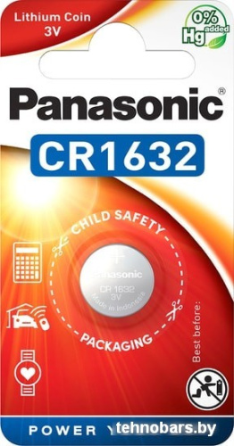 Батарейки Panasonic CR1632 CR-1632EL/1B фото 3