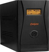 Источник бесперебойного питания ExeGate SpecialPro Smart LLB-2200.LCD.AVR.C13.RJ.USB
