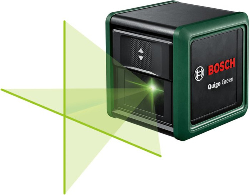 Лазерный нивелир Bosch Quigo Green 0603663C02 (с зажимом MM2 и переходником) фото 4