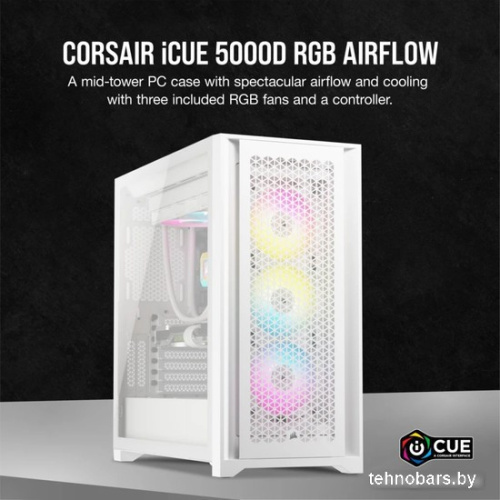 Корпус Corsair 5000D RGB Airflow CC-9011243-WW фото 4