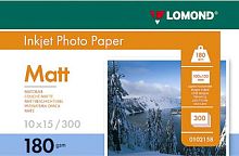 Фотобумага Lomond матовая односторонняя A6 180 г/кв.м. 300 листов (0102158)
