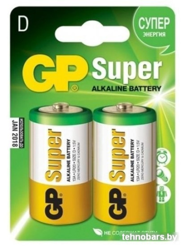 Батарейки GP Super LR20/13A фото 3