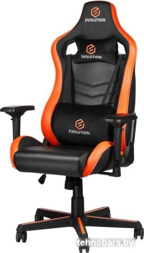 Кресло Evolution Avatar (черный/оранжевый) фото 4