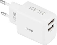 Сетевое зарядное Buro BUWH1 (белый)