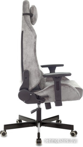 Кресло Zombie Knight N1 Fabric Light-19 (серый) фото 4