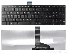 Клавиатура для ноутбука Toshiba Satellite L850, L875, P850 чёрная, c рамкой
