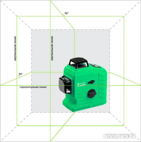 Лазерный нивелир Instrumax 3D Green фото 4