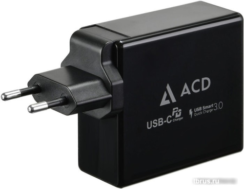 Сетевое зарядное ACD ACD-P602W-V1B фото 3