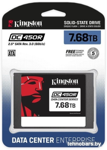 SSD Kingston DC450R 7.68TB SEDC450R/7680G фото 5