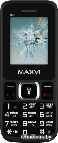 Мобильный телефон Maxvi C3i (черный) фото 4