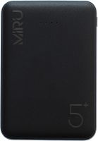 Портативное зарядное устройство Miru LP-3005 (черный)