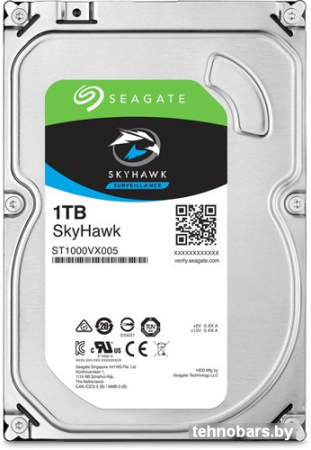 Жесткий диск Seagate Skyhawk 1TB [ST1000VX005] фото 3