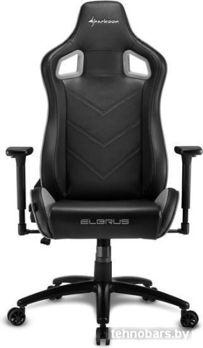 Кресло Sharkoon Elbrus 2 (черный/серый) фото 4