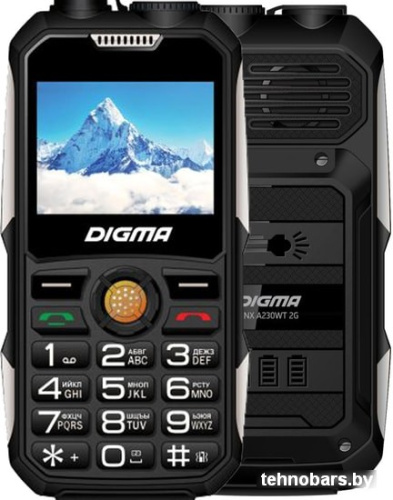 Мобильный телефон Digma Linx A230WT 2G (черный) фото 3